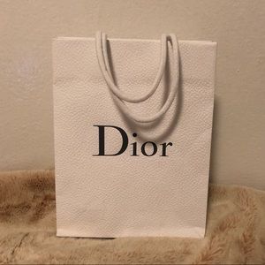 SOLD Dior paper gift bag